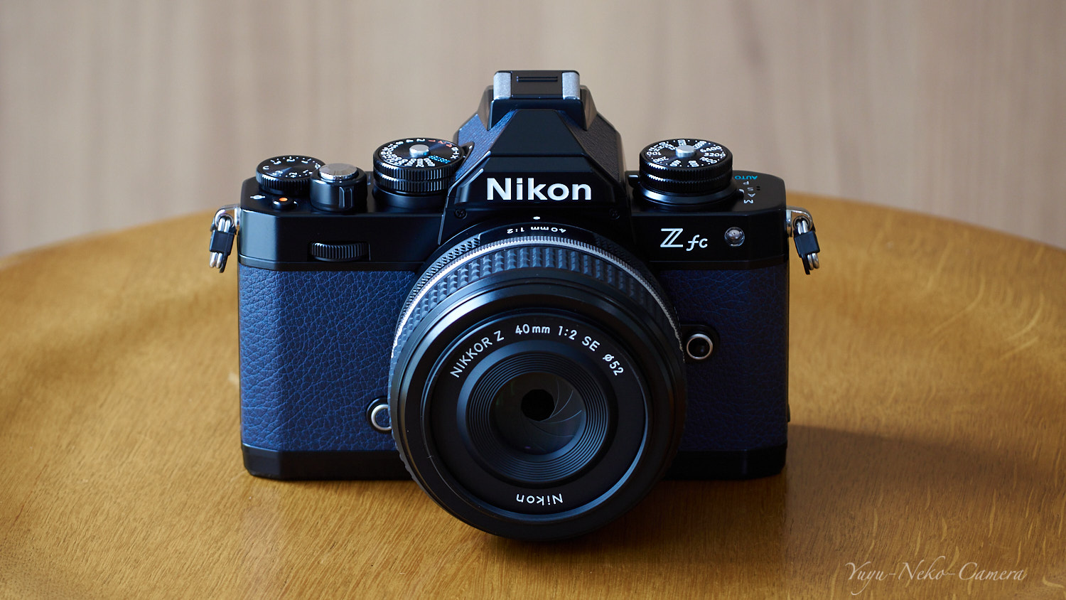 Nikon Zfc midnight blue｜NIKKOR Z 40mm SE（全面）