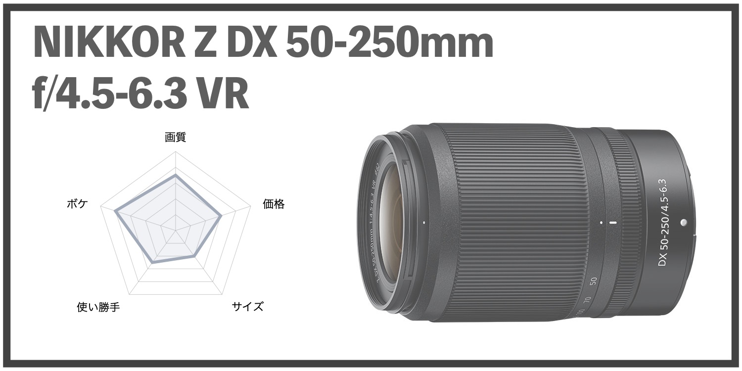 NIKKOR Z DX 50-250mm f/4.5-6.3 VR