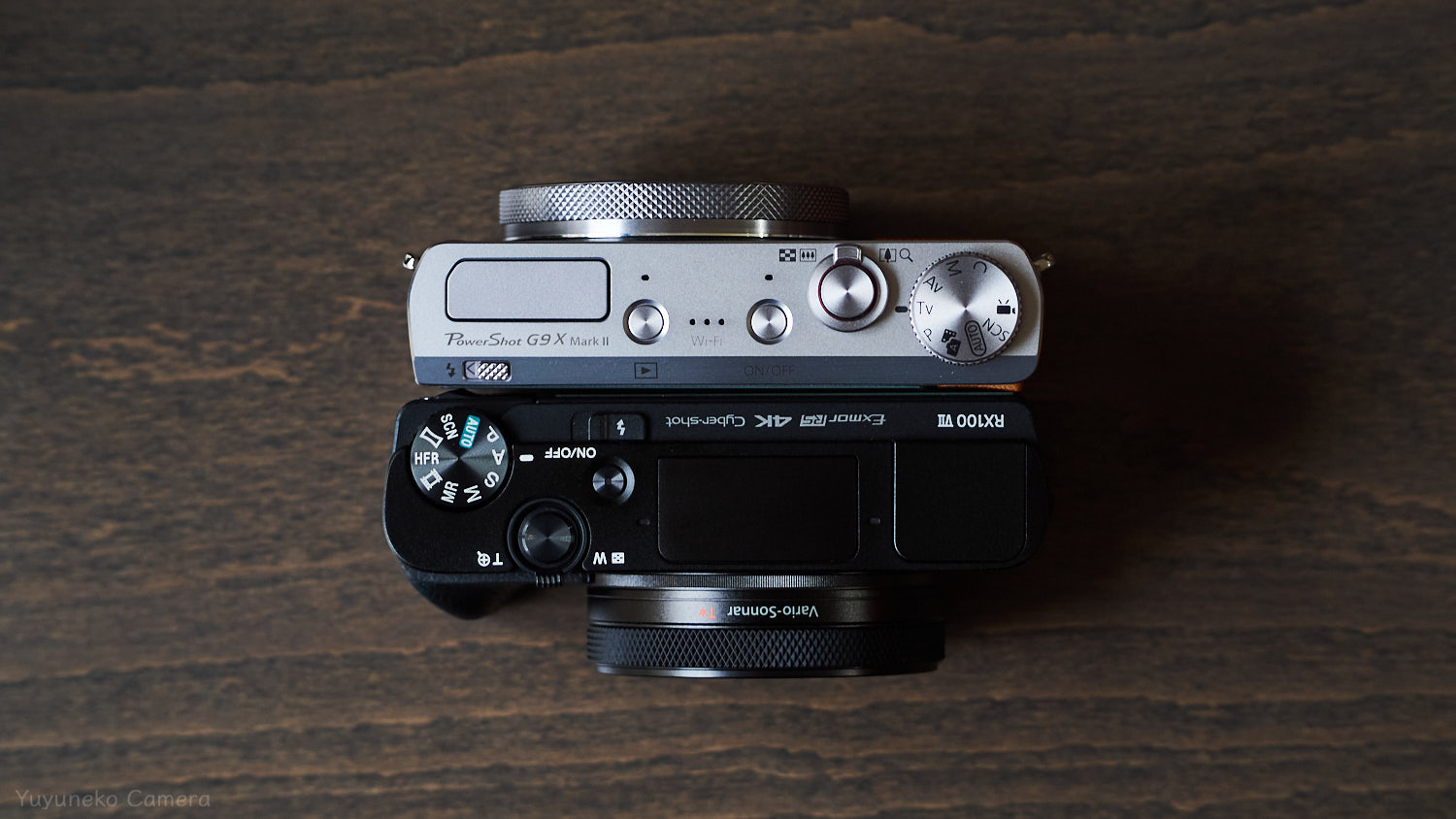 Canon PowerShot G9X mark2の薄型ボディ