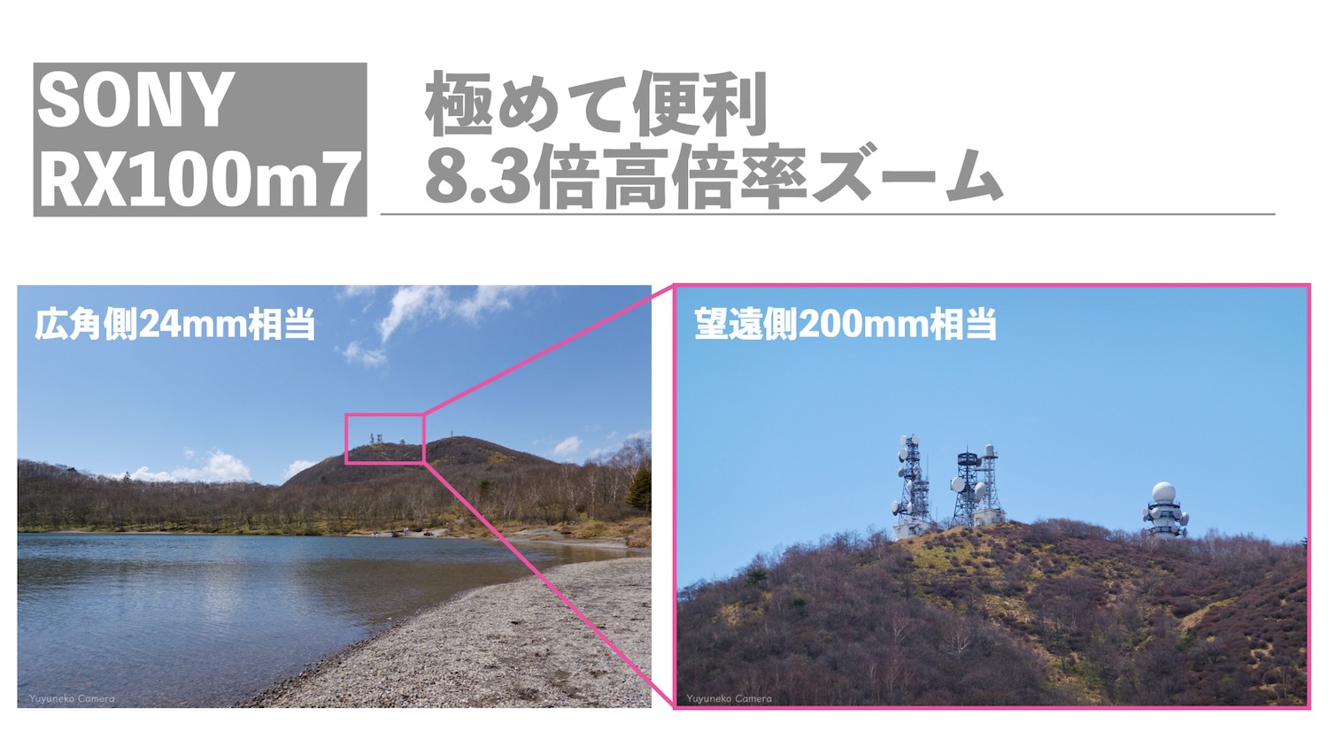 RX100m7|極めて便利な8.3倍ズーム