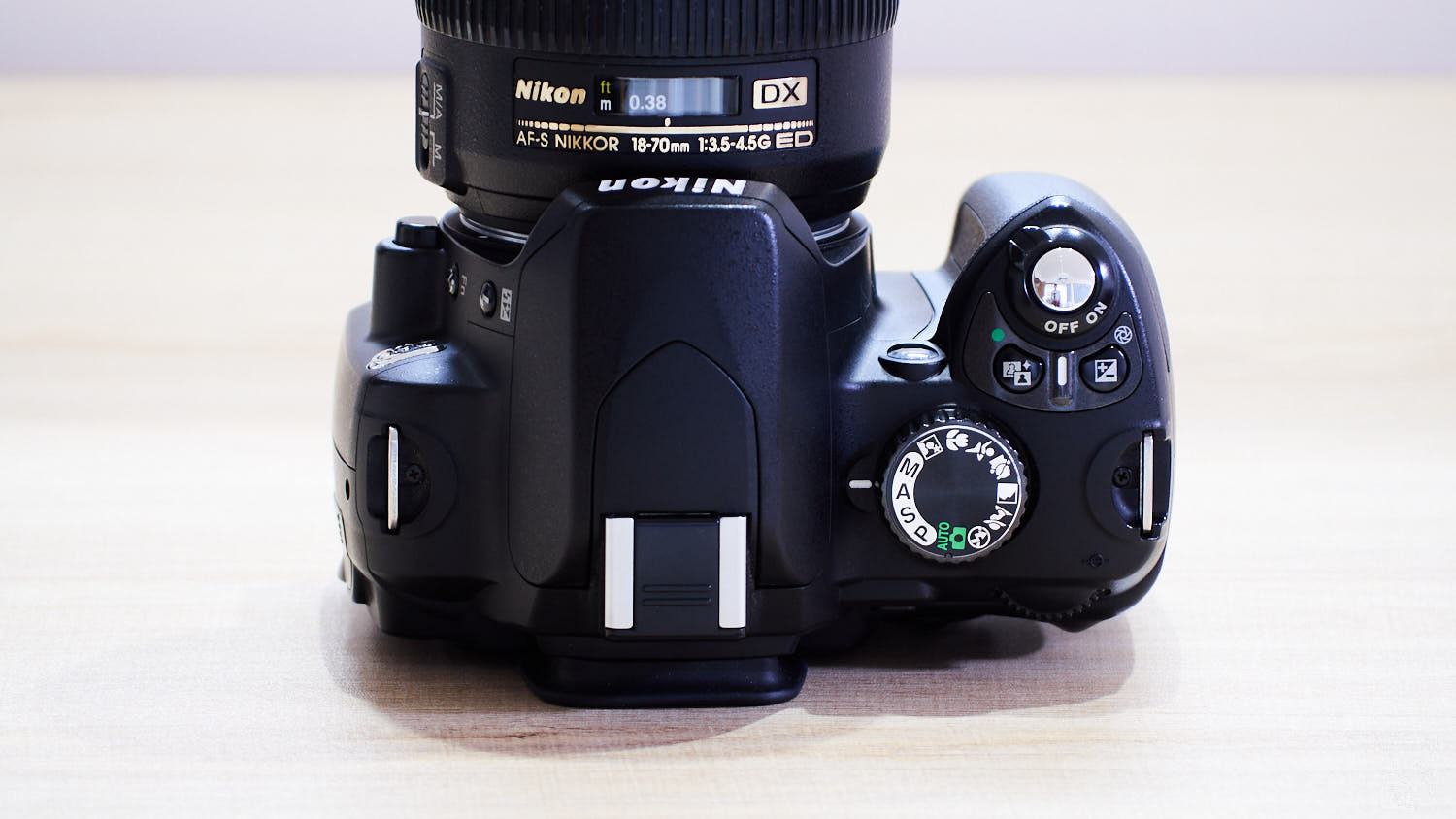 Nikon D60｜上面