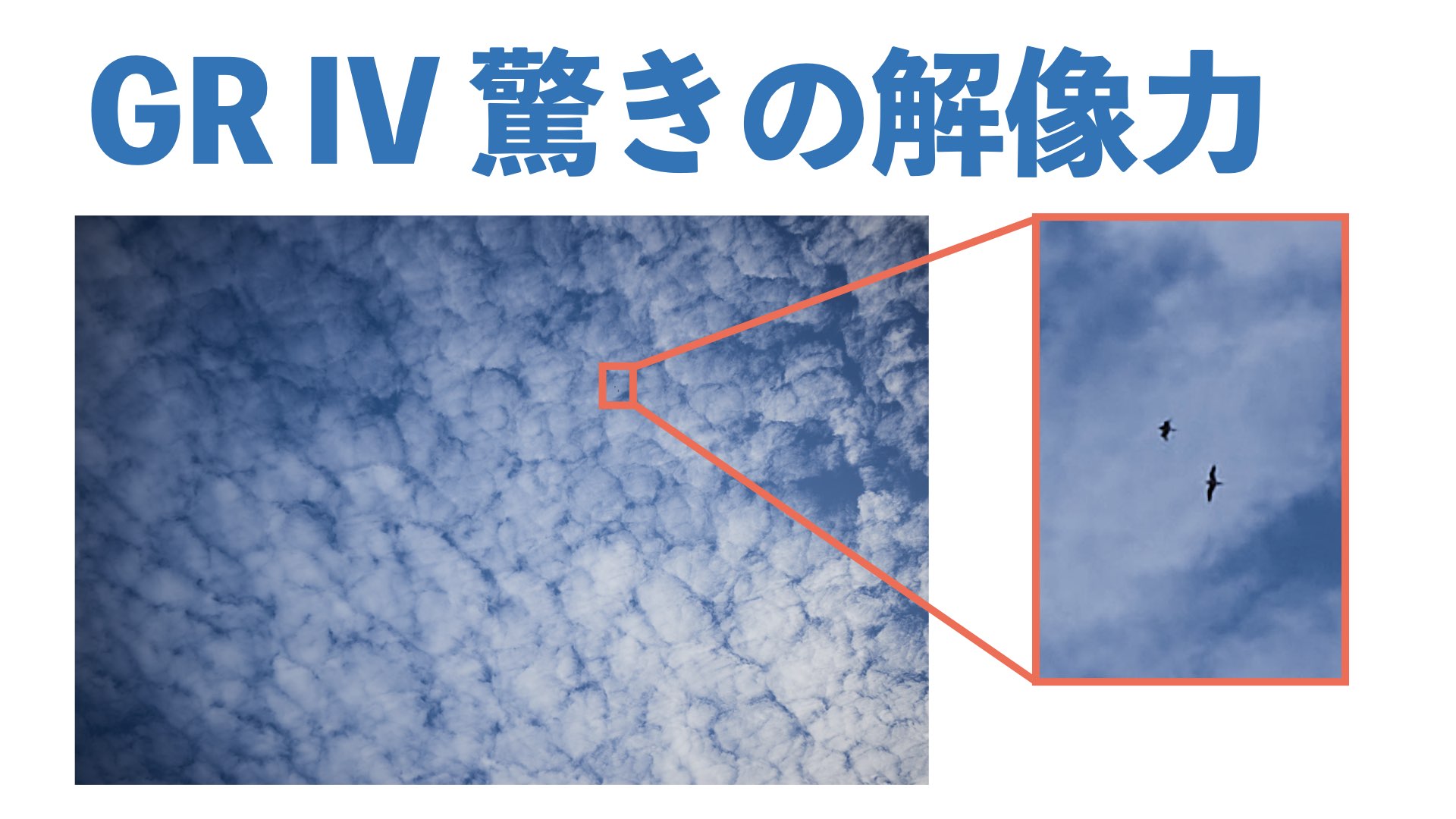 GR IV 驚きの解像力
