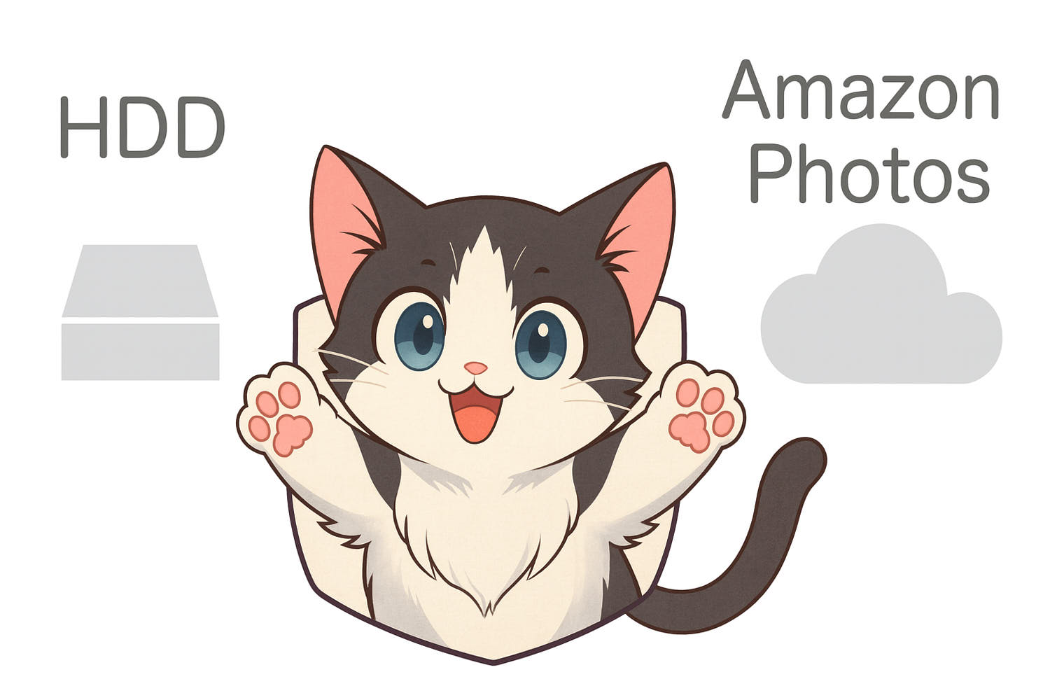 HDDとAmazon Photoの組合せが最強