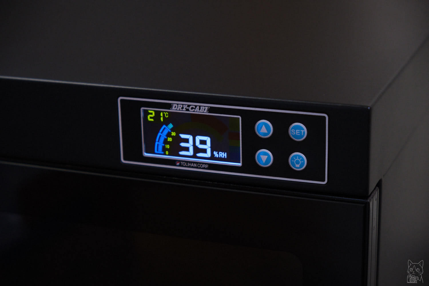 トーリ・ハン 防湿庫 PD-55｜表示パネル