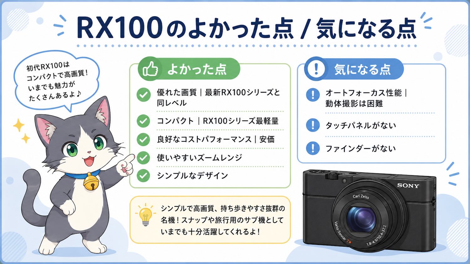 初代RX100を今更買うのはありなのか｜レビュー、作例
