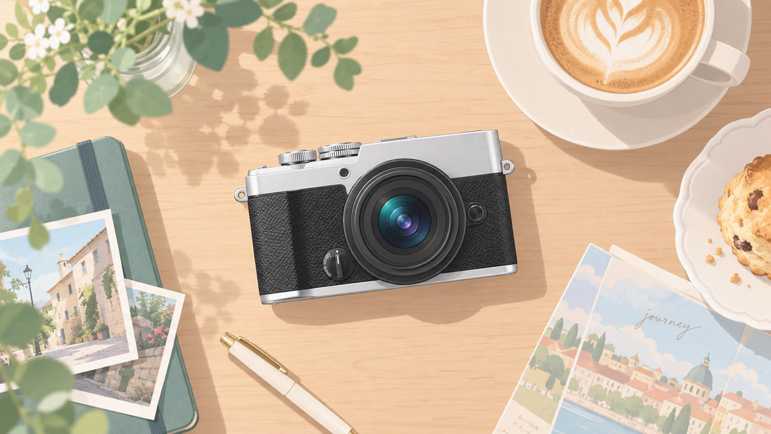 OM SYSTEM PEN 14-42mmのイラスト